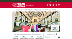 Desktop Screenshot of hochiminhcityurbanadventures.com
